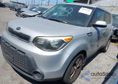 2016 Kia Soul из США, поврежденный, VIN KNDJN2A23G7858534